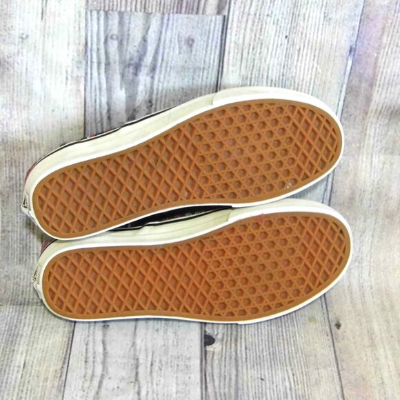 VANS Slip On Mexican Blanket Sneakers Womens Size 8.5 - Picture 2 of 7